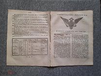 САНКТ-ПЕТЕРБУРГСКИЕ ВЕДОМОСТИ от 28 августа 1789 года ПРАВЛЕНИЕ ЕКАТЕРИНЫ II Спб Оригинал
