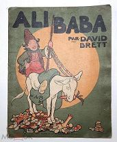 Бретт, Д. АЛИБАБА. Par. David Brett.ALIBABA.( антиквар. детская кн. начала 20 века.) Роскошные ил