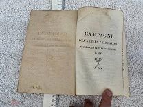 КНИГА 1807г Campagne des armees francaises О французских армий в Пруссии, Саксонии, Польше + КАРТА
