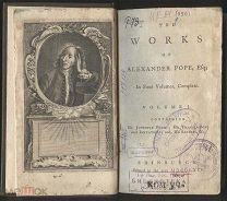 Поуп А. Избранные произведения в 4-х томах. 1764 г