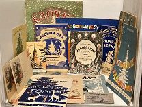 [«Новый год к нам мчится!»] Подборка книг, журналов, нот и др. новогодней тематики. 1930-1950-е.