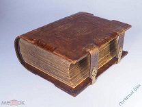 Антикварная книга. Канонник (сборник канонов). Кожаный переплет. 1912 год. Царская Россия