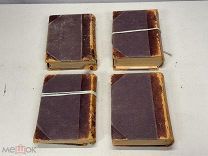 4 старинные книги сочинения А.С. Пушкина 1887г. издание А.С Суворина KM