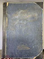 Старинная книга- Большой морской атлас, 1935г. 53х39см.