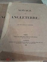 Voyage en Angleterre. Серия Путешествие в Англию. 1829 год. Крайне редкая. 3 книги гравюр.!