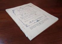 Жюль Массне МАНОН комическая опера в 5 актах и 6 картинах, Петербург 1907 год