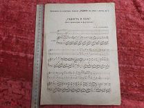 ФАМ -Старинные Ноты до 1917г / ПРИЛОЖЕНИЕ К ЖУРНАЛУ РОДИНА. РАДОСТЬ И ГОРЕ. КАСПАРИ- - ДИН
