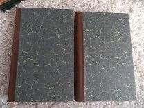 Антикварная книга 1857 г Обзор важнейших географических открытий в 2-х томах