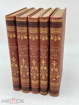Антикварная серия книг Novellen, Paul Heyse. 1885-1899гг. В родных обложках. Золочение. Германия!