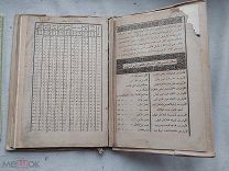 РАСПРОДАЖА редкий ТАТАРЫ татарский КАЗАНЬ казанский коран арабский книга царский 19 век № 52