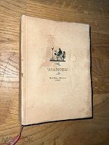 Каталог книг на выставке в Париже. Тир. 2000 экз. Academia 1937.