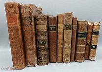 Лот из 10 книг XIX века.