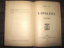 Levy, A. Napoleon intime 1893 года «Повседневная жизнь Наполеона Бонопарта» Леви