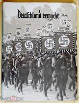 Альбом «Deutschland erwacht» Германия просыпается 1933 в Суперобложке цветные фото