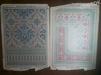 Альбом узоров 1904 Журнал Родина. Рисование. Вышивка. Искусства.
