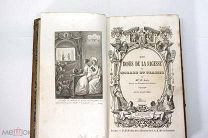 Книга Франция Париж 19 век Розы мудрости Элизабет Лебрен 3 гравюры 410