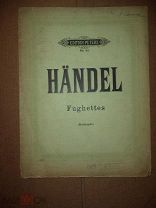 ноты Хандел Fughettes