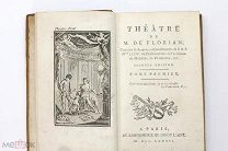 Книга Франция Париж 1786 Флориан Театр 3 тома 439